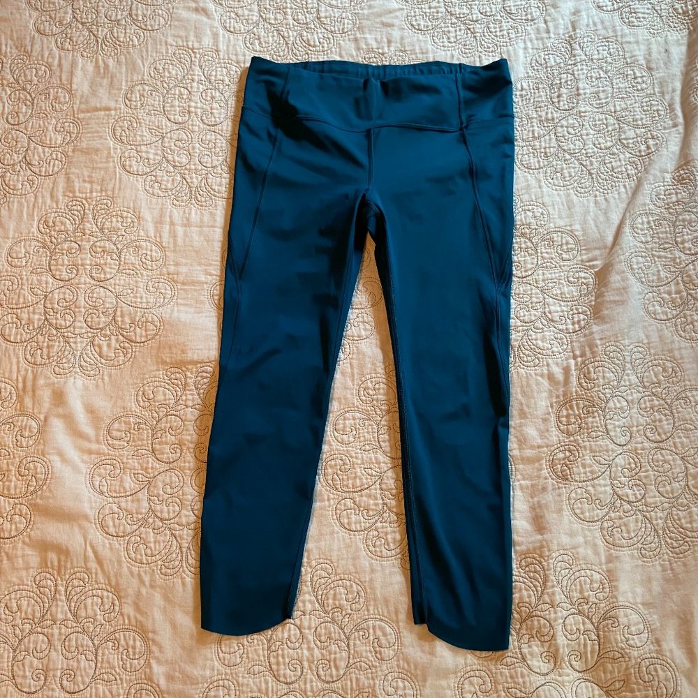 Athleta Teal Leggings Sz. M